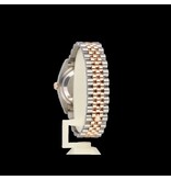 Rolex Datejust 36 steel - rose gold grey / slate roman 2009 + papers