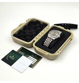 Rolex Datejust 36 steel - rose gold grey / slate roman 2009 + papers