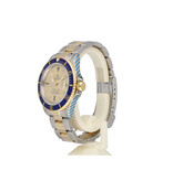 Rolex Submariner Date 40 SERTI - 1997 + papers | steel - gold sultan sapphire diamond blue - blu