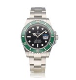 Rolex Submariner Date 41 steel Green - Kermit - Cermit - Starbucks 2021 box + papers