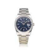 Rolex Datejust 36 steel blue Oyster 2021 box + papers