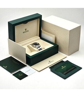 Rolex Datejust 36 steel blue Oyster 2021 box + papers