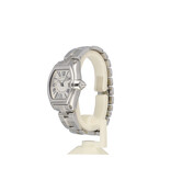 Cartier Roadster  31 - 2011 B+P | date steel silver roman  | ref. W62016V3 |