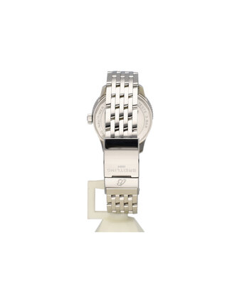 Breitling Navitimer Automatic 35 - 2018 box + papers | steel MOP - pearl diamond