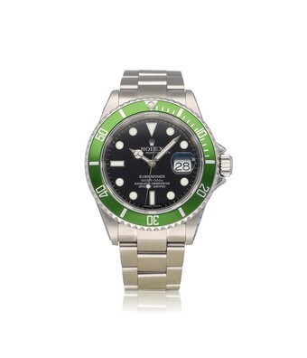 Rolex Submariner Date 40 Kermit - Green - Oyster - D-serial - 2005