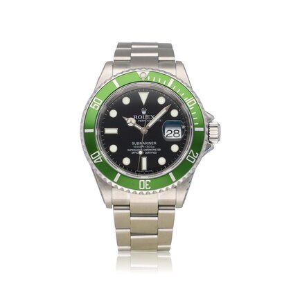 Submariner Date 40 Kermit - Green - Oyster - D-serial - 2005