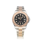 Rolex Yacht-master 37 steel - rose gold black medium 2022 box + papers