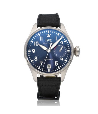 IWC Big Pilot's Watch Le Petit Prince 46 - 2022 box + papers | steel Le Petit Prince 7-days bl