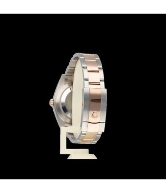 Rolex Datejust 41 2020 box + papers | steel - rose gold choco - brown Oyster