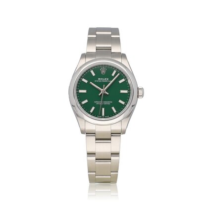 Oyster Perpetual 31 steel green Bulbasaur 2022 + papers