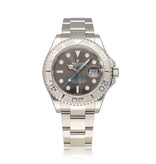 Rolex Yacht-master 40 2020 box + papers | steel / platinum rhodium - grey - slate
