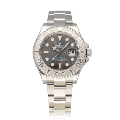 Yacht-master 40 2020 box + papers | steel / platinum rhodium - grey - slate