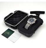 Rolex Datejust 36 NEW ROLEX SERVICE | steel - white gold blue fluted concealed Jubilee