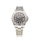 Rolex Yacht-master 37 steel - platinum slate / grey midsize 2020 box + papers