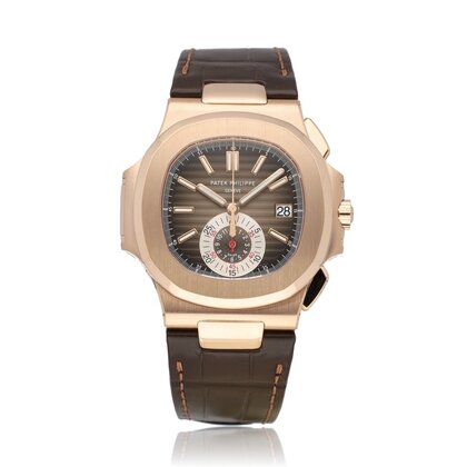 Nautilus  40 chronograph rose gold choco