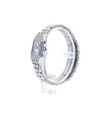 Cartier Panthère de Cartier  MM steel diamond silver roman 2025 box + papers