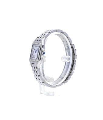 Cartier Panthère de Cartier  MM steel diamond silver roman 2025 box + papers