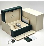Rolex Datejust 36 NEW ROLEX SERVICE | steel silver domed Jubilee + box