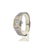 Cartier Santos de Cartier Galbée 34,8 - 1988 + papers | steel / gold silver quartz