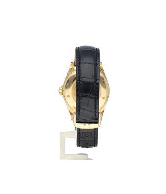 Omega De Ville GMT Automatic  NEW OMEGA SERVICE - B+P | OPEN DATE yellow gold black