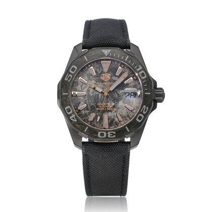 Aquaracer  41 titanium - carbon - bronze boutique edition + box