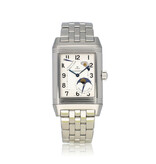 Jaeger-LeCoultre Reverso Grande 29 steel power reserve duo spring sun moon - moonphase