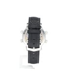 Patek Philippe Grand Complications Alarm Travel Time  platinum black leather