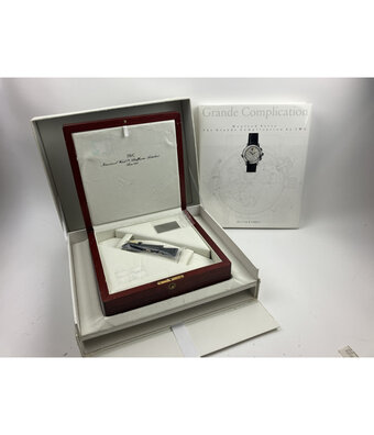 IWC Grande Complication Minute Repeater Perpetual Calendar 45 1992 box + papers