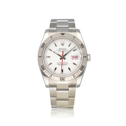 Datejust 36 Turn-o-graph 2005 + papers | M-serial steel - white gold red Oyster