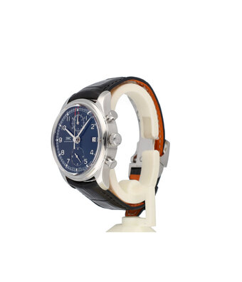 IWC Portugieser Chronograph Classic Edition Laureus Sport for good 42 NEW IWC STRAP | steel bl