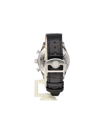 IWC Portugieser Chronograph Classic Edition Laureus Sport for good 42 NEW IWC STRAP | steel bl