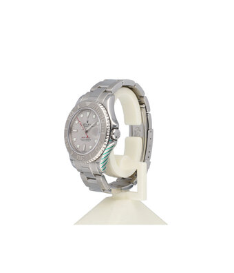 Rolex Yacht-master 35 NEW ROLEX SERVICE - 2005 | steel - platinum red medium