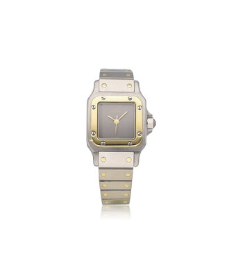 Cartier Santos de Cartier  24 GHOST | automatic grey steel - yellow gold swiss only
