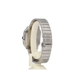Cartier Santos de Cartier  MM - 2023 box + papers | steel green roman
