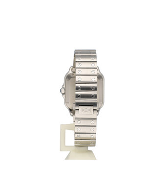 Cartier Santos de Cartier  MM - 2023 box + papers | steel green roman