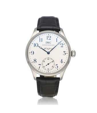 IWC Portugieser FA Jones 44 NEW IWC STRAP | blue steel white limited edition + box