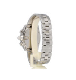 Cartier Roadster Chronograph Automatic 40 - 2006 + papers | XL steel bracelet silver roman