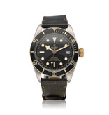 Tudor Black Bay 41 S and G 41 steel - yellow gold  black 2017 box + papers