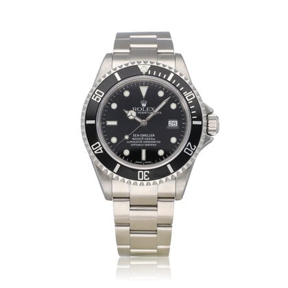 Sea-Dweller 4000 40 NEW ROLEX SERVICE - 2004 + papers | steel black Oyster