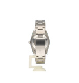 Rolex Oyster Perpetual Date NEW ROLEX SERVICE - 1988 box + papers | steel date silver domed Oyst