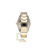 Rolex Datejust II 41 - 2012 + papers | steel - yellow gold fluted black Wimbledon roman Oyster