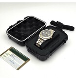 Rolex Datejust II 41 - 2012 + papers | steel - yellow gold fluted black Wimbledon roman Oyster
