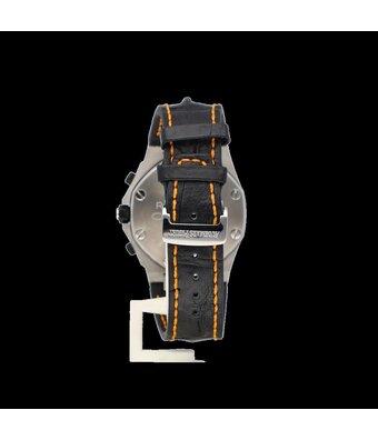 Audemars Piguet Royal Oak Offshore  42 NEW AP STRAP - B+P | steel black orange