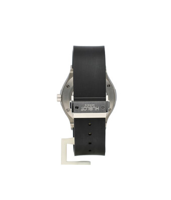 Hublot Classic Fusion  45 - 2015 box + papers | steel black rubber automatic