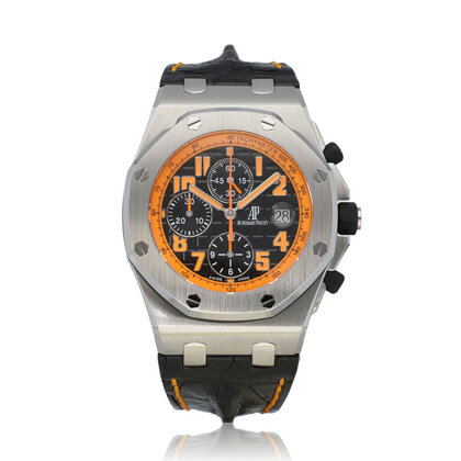 Royal Oak Offshore  42 NEW AP SERVICE of € 7.320,- - extract | steel black orange