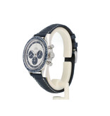 Omega Speedmaster  40 - 2016 box + papers | steel leahter white - blue dial