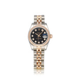Rolex Lady-Datejust 26 - 2012 + papers | steel - rose gold black diamond Jubilee