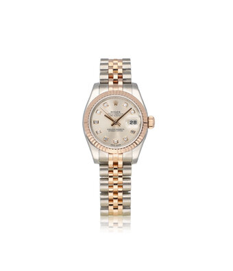 Rolex Lady-Datejust 26 - 2013 + papers | steel rose gold silver diamond Jubilee