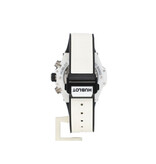Hublot Big Bang Unico Chronograph White Ceramic 42 - 2023 box + papers | ceramic skeleton