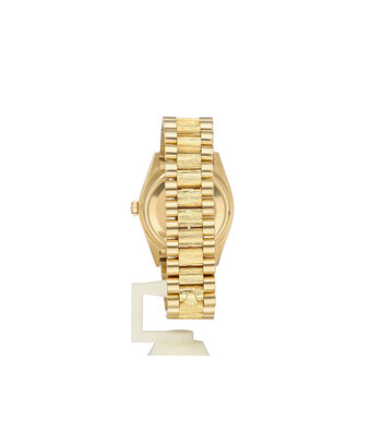 Rolex Day-Date 36 NEW ROLEX SERVICE - 1980 | yellow gold bark white roman tight President